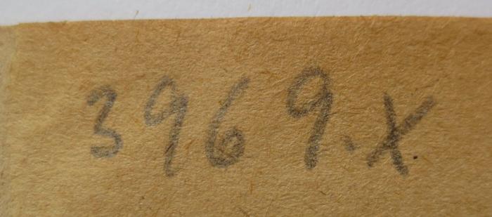 MB 11839;MB 1,61,21/B-F ; ;: Der Bürgerkrieg in Frankreich (1920);- (unbekannt), Von Hand: Nummer; '3969x'. 