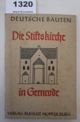  Die Stiftskirche in Bernrode (1932)