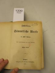  Schillers sämmtliche Werke in zwölf Bänden (1875)