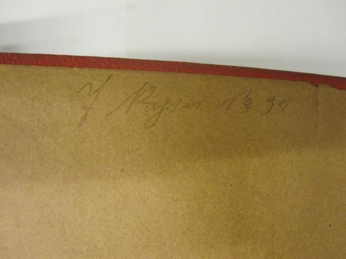  Preußens Geschichte in Wort und Bild : Ein Hausbuch für Alle (1864);- (Kayser, J.[?]), Von Hand: Autogramm, Name, Exemplarnummer; 'J. Kayser No. 92'. 