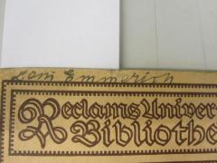 - (Emmerich, Leni), Von Hand: Autogramm, Name; 'Leni Emmerich'. 
