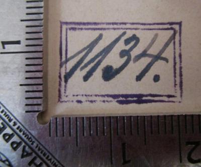  Aus der Heimat : Naturwissenschaftliche Monatsschrift. 46. Jg. (1933);- (Ross, Heinrich), Stempel: Nummer; '[1134.]'. 