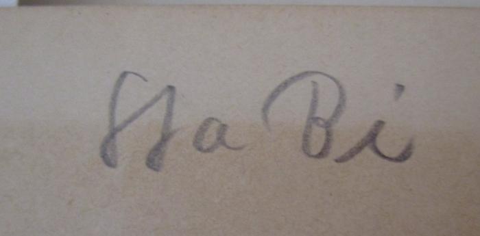 - (Berliner Stadtbibliothek), Von Hand: Besitzwechsel, Name, Berufsangabe/Titel/Branche; 'StaBi'. ; Karten und Skizzen aus der ausserdeutschen Geschichte der letzten Jahrhunderte (o.J.)