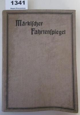  Märkischer Fahrtenspiegel : Gaublatt der Brandenburgischen Wandervögel (1915-16)