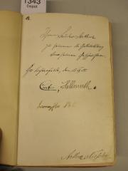 - (Nießler, Arthur), Von Hand: Autogramm, Name; 'Arthur Nießler'. 