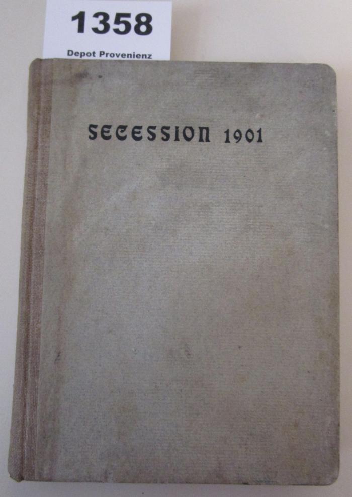 IV 3370 3: Katalog der dritten Kunstausstellung der Berliner Secession (1901)