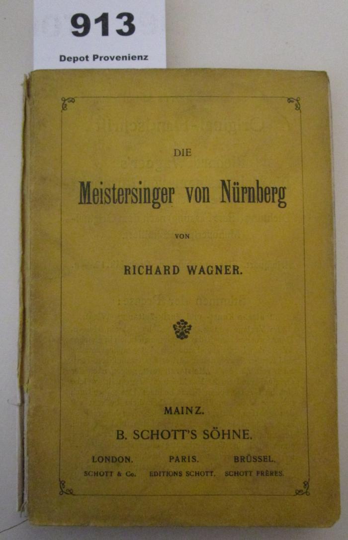  Die Meistersinger von Nürnberg (o.J.)