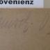 - (Marsch, G.), Von Hand: Autogramm, Name, Nummer; 'G. Marsch
O II'. 
