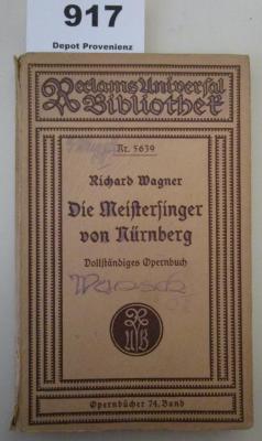 Die Meistersinger von Nürnberg (o.J.)