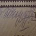 - (Marsch, G.), Von Hand: Autogramm, Name, Nummer; 'G. Marsch
O II'. 