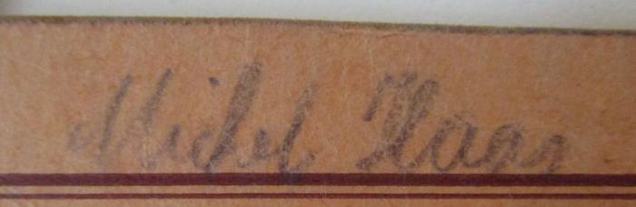  England through the ages : the growth and development of the English Nation : Part II: Renaissance England (1932);- (Haas, Michel), Von Hand: Autogramm, Name; 'Michel Haas'. 