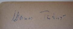 - (Tu[...][?], Werner), Von Hand: Autogramm, Name; 'Werner Tu[...]'. 