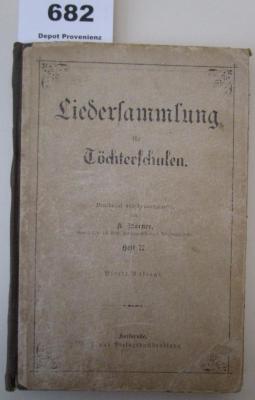  Liedersammlung für Töchterschulen (o.J.)