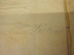- (Kobow, Oscar), Von Hand: Name, Autogramm; 'Oscar Kobow'. 