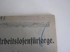 - (Zentralstelle für Arbeiter-Wohlfahrtseinrichtungen), Stempel: Name; 'Centralstelle für Arbeiter-
Wohlfahrtseinrichtungen'.  (Prototyp)