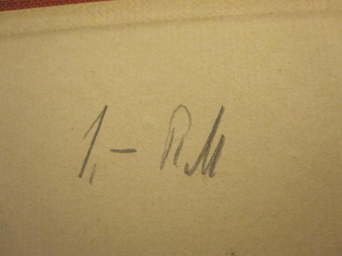  Johanna v. Bismarck : Lebensschicksal einer deutschen Frau (o.J.);- (unbekannt), Von Hand: Preis; '1,- RM'. 