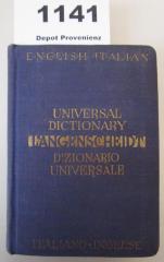  Dizionario Universale delle lingut italiana ed inglese : Inglese - Italiano (o.J.)