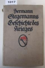  Hermann Stegemanns Geschichte des Krieges (1917)