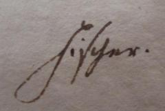 - (Fischer, [?]), Von Hand: Autogramm, Name; 'Fischer.'. 