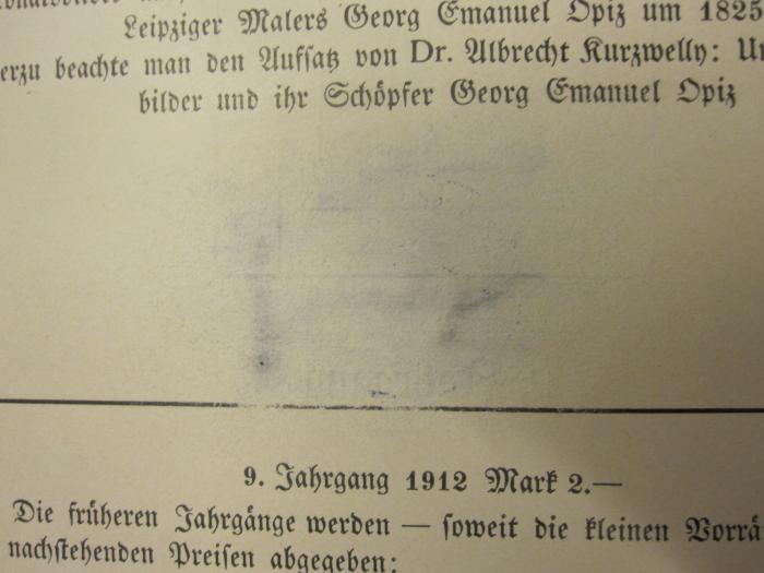  Leipziger Kalender : Illustriertes Jahrbuch und Chronik (1912);- (unbekannt), Tilgung: -. 