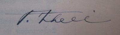 - (Thiel[?], F.[?]), Von Hand: Autogramm, Name; 'F. Thiel'. ; Reichsgesetzblatt (1931)