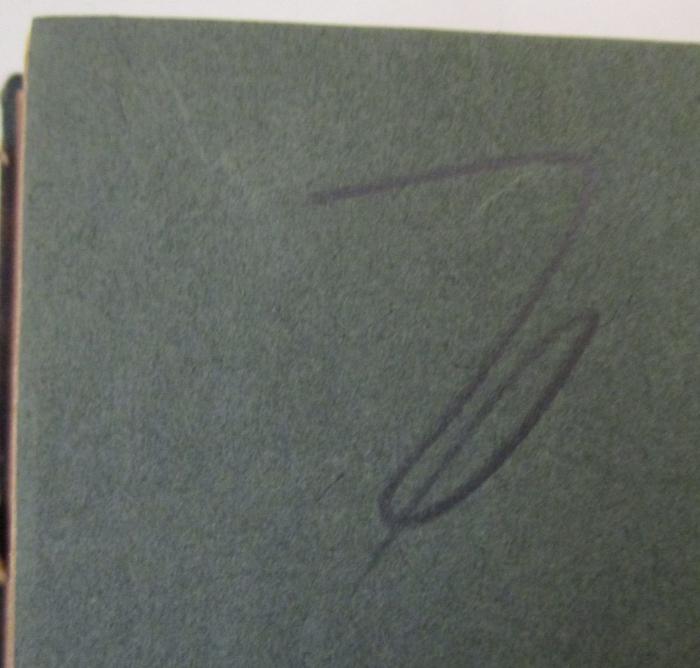 - (unbekannt), Von Hand: Nummer; '2'. ; Die Welträthsel : Gemeinverständliche Studien über Monistische Philosophie (1903)
