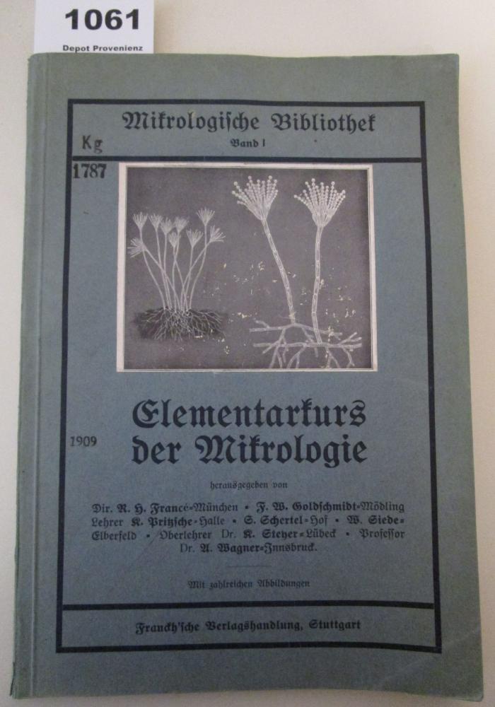  Elementarkurs der Mirkologie (1909)