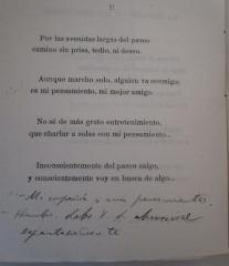 - (Mugica, Pedro de), Von Hand: Annotation. 