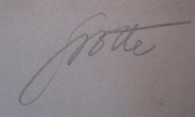  Der Stadtgrundriß und seine Entwicklung : Was uns der Stadtplan erzählt (o.J.);- (Grothe[?], [?]), Von Hand: Autogramm, Name; 'Grothe'. 