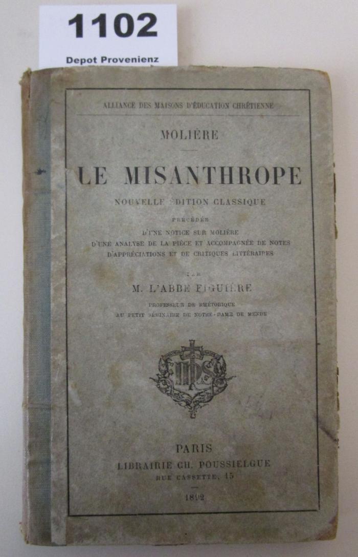  Le misanthrope (1892)