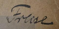 - (Freise, [?]), Von Hand: Autogramm, Name; 'Freise'. 