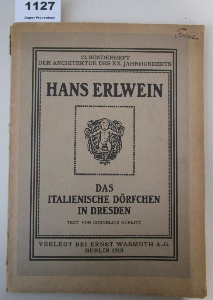  Das italienische Dörfchen in Dresden (1913)