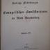  Amtliche Mitteilungen des Evangelischen Konsistoriums der Mark Brandenburg. Jahrgang 1919 (1919)