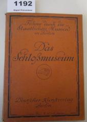  Führer durch das Schloßmuseum (1921)