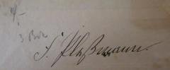 - (Pleßmann, F.), Von Hand: Autogramm, Name; 'F. Pleßmann.'. 