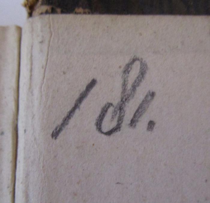  John Marchmont's Vermächtniß (1865);- (unbekannt), Von Hand: Nummer; '181.'. 