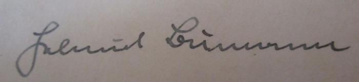 - (Bumann, Helmut), Von Hand: Autogramm, Name; 'Helmut Bumann'. ; Die Technische Hochschule Darmstadt 1836 bis 1936 ([1936])