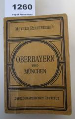  Oberbayern und München. Innsbruck und Salzburg (1922)