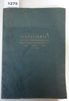  Der Spanisch-Portugisische Kulturkreis auf Wiener Gobelins. Eine kulturgeschichtliche Darstellung. Festschrift zum zehnjährigen Bestehen des Ibero-Amerikanischen Instituts (1940)