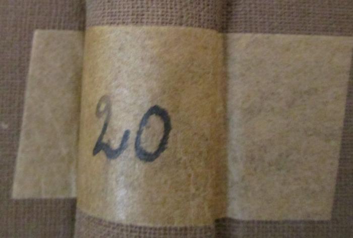  Berlinisches Lesebuch für die Grundschule. II. Teil. 3. und 4. Schuljahr (o.J.);- (unbekannt), Etikett: Signatur; '20'. 