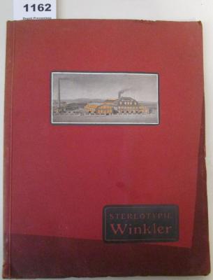  Maschinenfabrik Winkler, Fallert & Co. A.G. Fabrik moderner Maschinen für die graphische Industrie (o.J.)