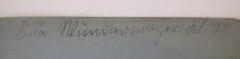 - (Wundermacher, Käte), Von Hand: Autogramm, Name, Nummer; 'Käte Wundermacher. Kl. 7°.'. 