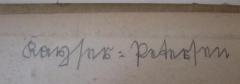 - (Kayser-Petersen, Julius Emil), Von Hand: Autogramm, Name; 'Kayser-Petersen'. 