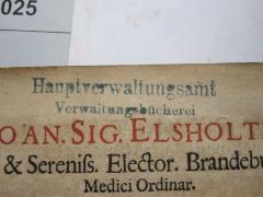 - (Hauptverwaltungsamt), Stempel: Name, Berufsangabe/Titel/Branche; 'Hauptverwaltungsamt Verwaltungsbücherei'.  (Prototyp)