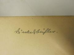 - (Dünkelsbühler, Alexander), Von Hand: Autogramm; 'Dünkelsbühler.'. 