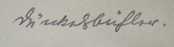 - (Dünkelsbühler, Alexander), Von Hand: Autogramm, Name; 'Dünkelsbühler.'.  (Prototyp); Bestimmungen des bayerischen Staates über die Verwaltung des katholischen Pfarramtes diesseits des Rheines. Zweiter Band. (1890)