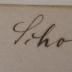 - (Schöngart, Edwin), Von Hand: Autogramm, Name; 'Edwin Schöngart.'.  (Prototyp)