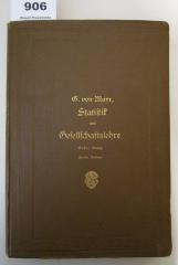  Theoretische Statistik (1914)