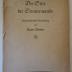  Die Sitte der Sonnenwende : Kulturhistorische Abhandlung (um 1921)