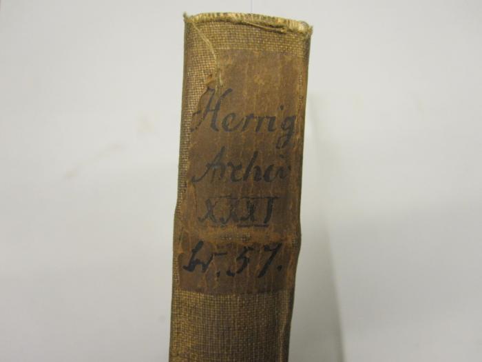  Archiv für das Studium der neueren Sprachen und Literaturen (1877);-, Etikett: -; 'Herrig Archiv 
XXXI 
Bd. 57.'